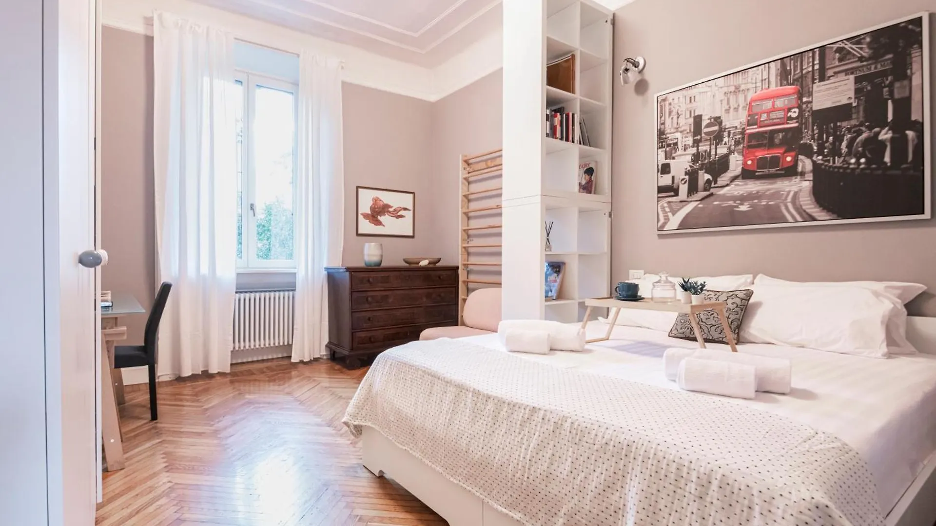 Easylife - Oasi Di Comfort E Stile In Porta Romana 밀라노 아파트